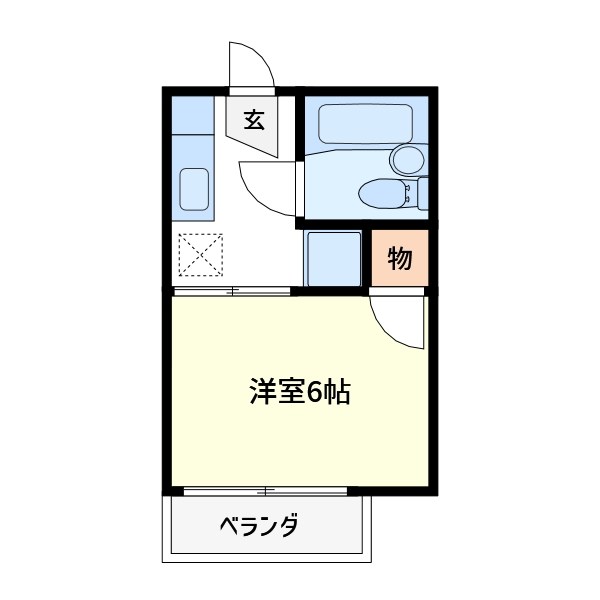 ソレイユ長谷川 間取り