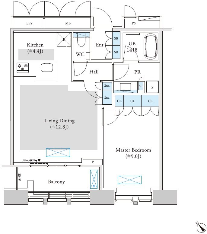 Ｄマークス西新宿タワー 間取り