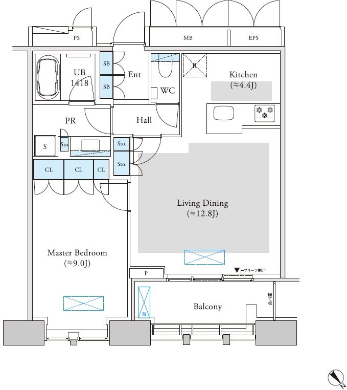 Ｄマークス西新宿タワー 間取り