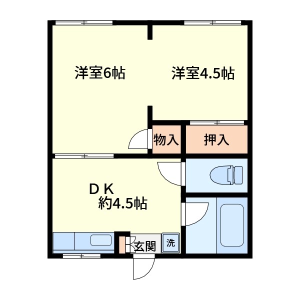 パークサイド桜木 間取り