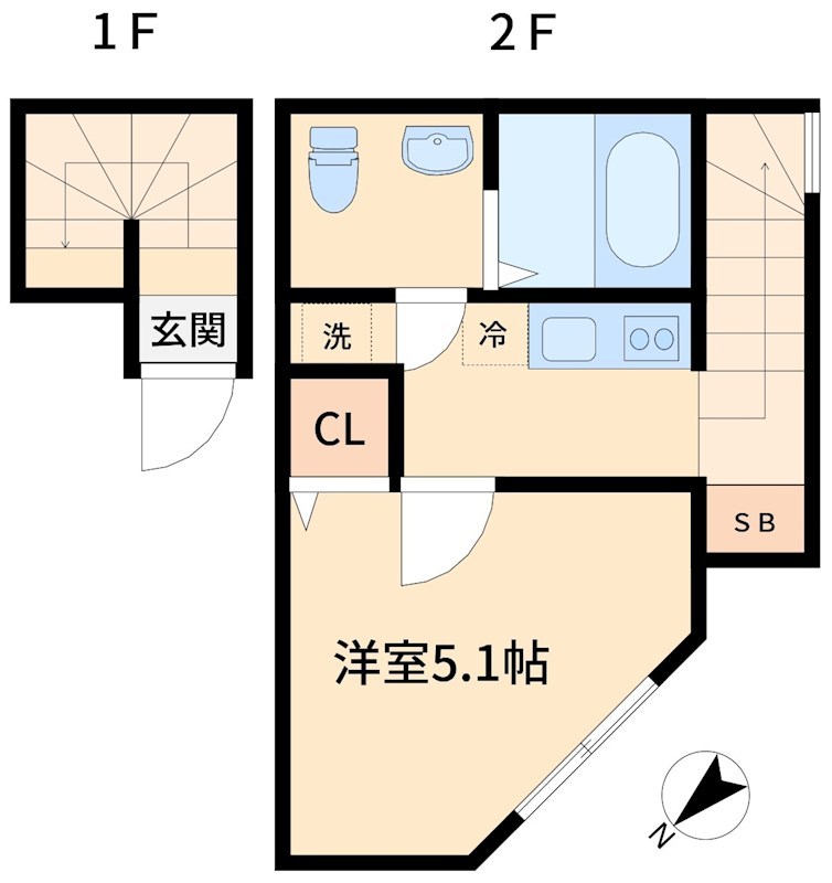 Lagoon EN 間取り