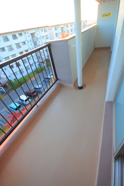 習志野台住宅12街区6号棟 ベランダ