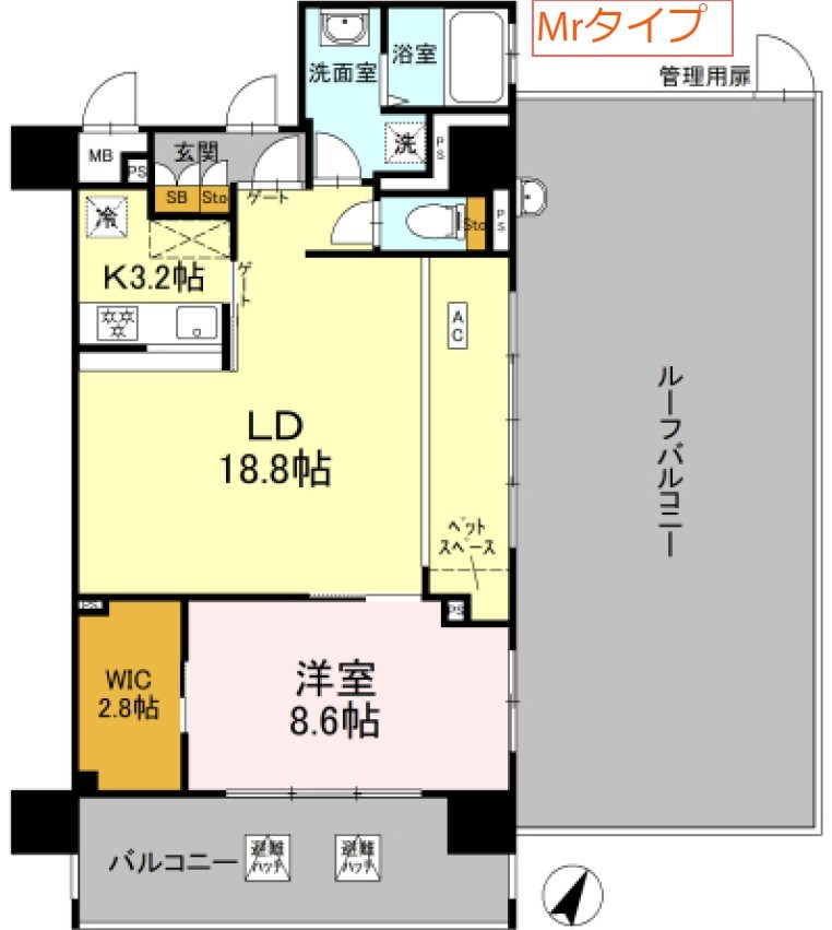 リーラ横浜川和町 間取り