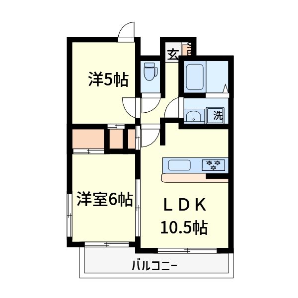 第６吉田ハイツ 間取り