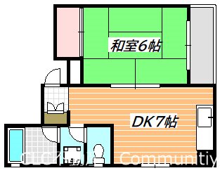 セレクトハウス山三 間取り