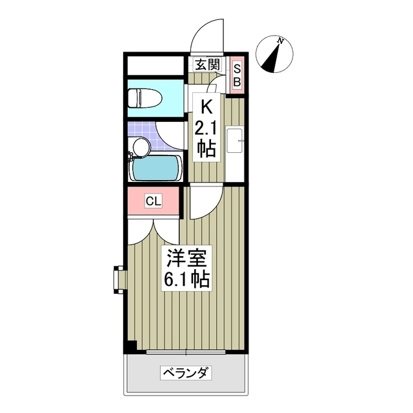 コートアネックスⅡ 間取り