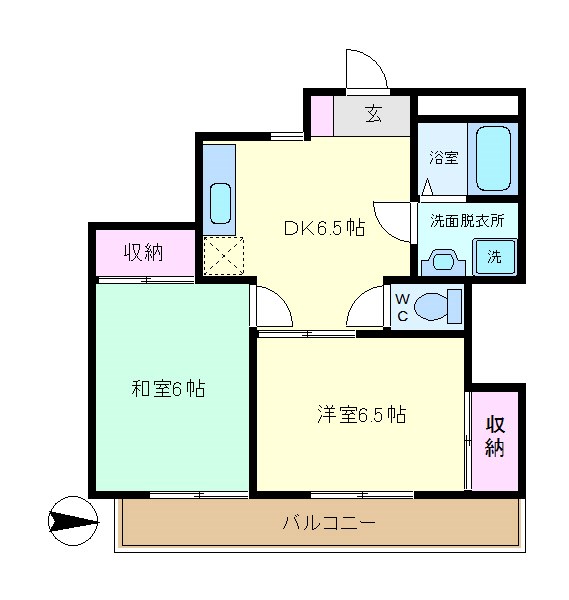 サンモリッツ山口  間取り