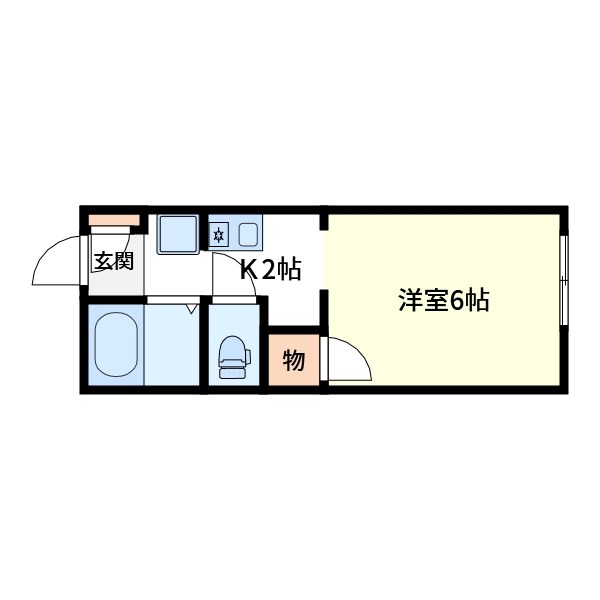クレオ弘明寺 間取り