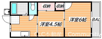 コーポエメラルド 間取り
