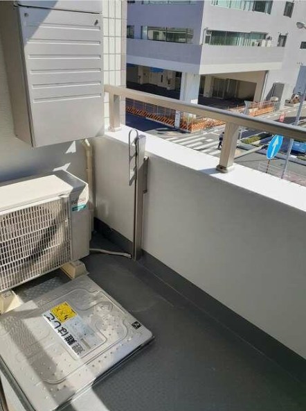 華香慧 ベランダ