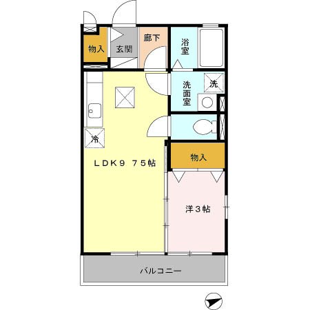 山手ヒルズ壱番館 間取り