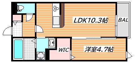 den douce(デンドゥース) 間取り