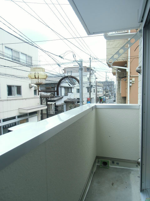 ボヌール大師公園  ベランダ