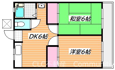ハイツ竹沢   間取り