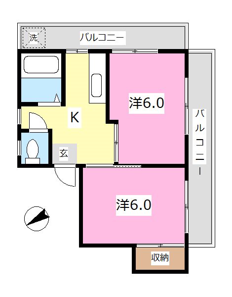 ブロンズパリス 間取り