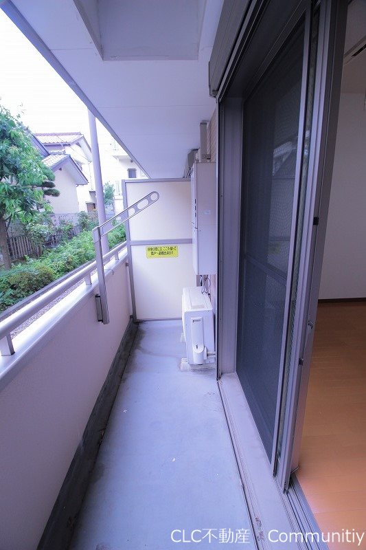 ハートウッドコート ベランダ