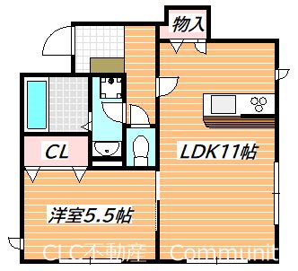 プチメゾン　Ｍ棟 間取り