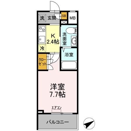 イーストサイドレジデンス 間取り図