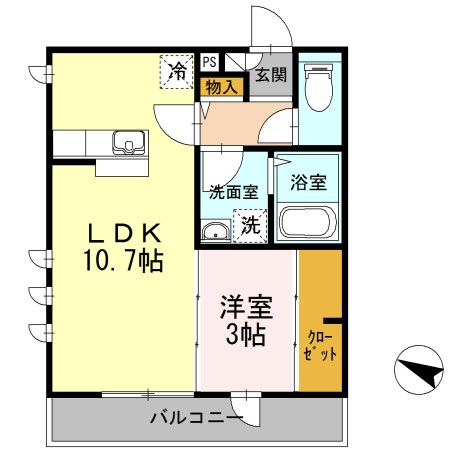 M・Y　メゾン　ド・レーヴ   間取り