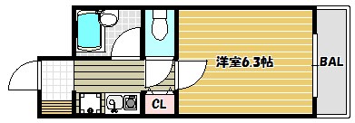 シャトレゲンジ 間取り図