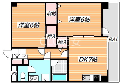 エスポワールマンション 間取り図