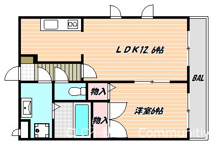 ギルウェル行徳 間取り図