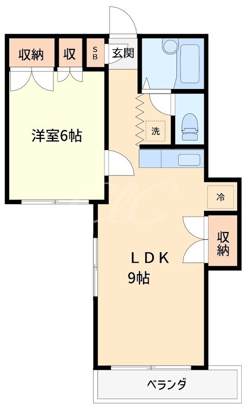 アミューズ磯子壱番館 間取り