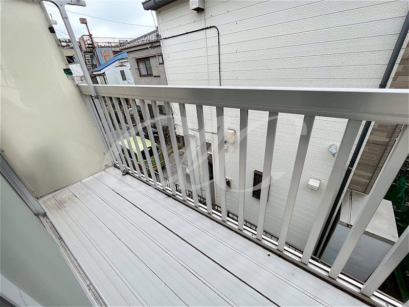 第二菱沼コーポ ベランダ
