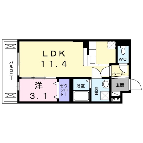 インテリオーラ 間取り図