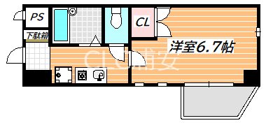 グランシャルム浦安 間取り図