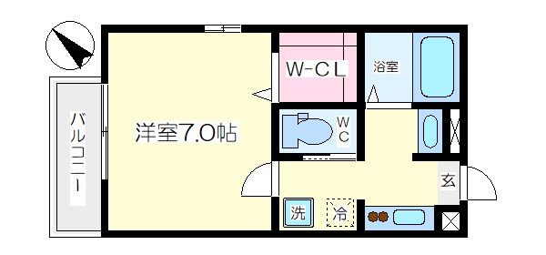 リラックス浜町 間取り
