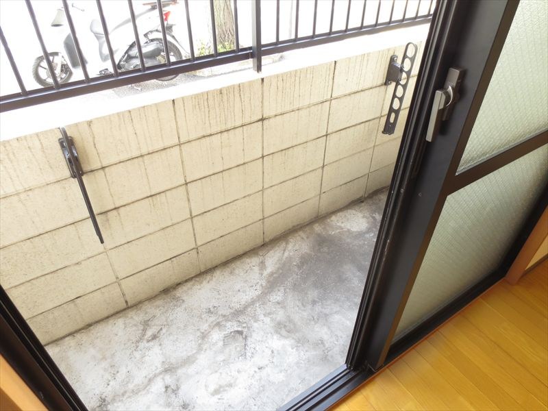 第４アサヒハイツ ベランダ