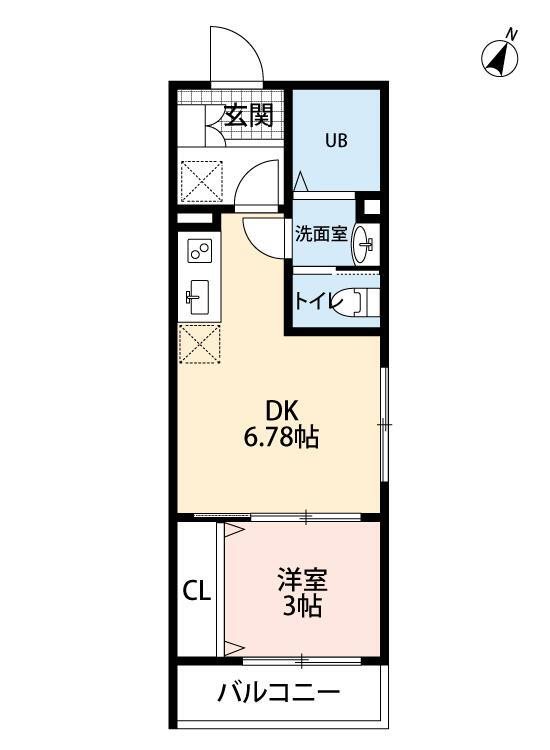 グロースフル南行徳 間取り図
