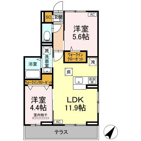 D-Paina 笹下 間取り