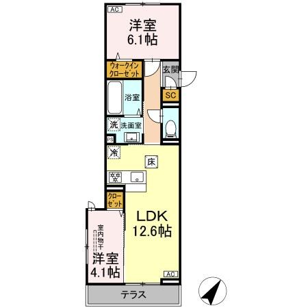 D-Paina 笹下 間取り