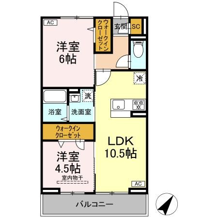 D-Paina 笹下 間取り