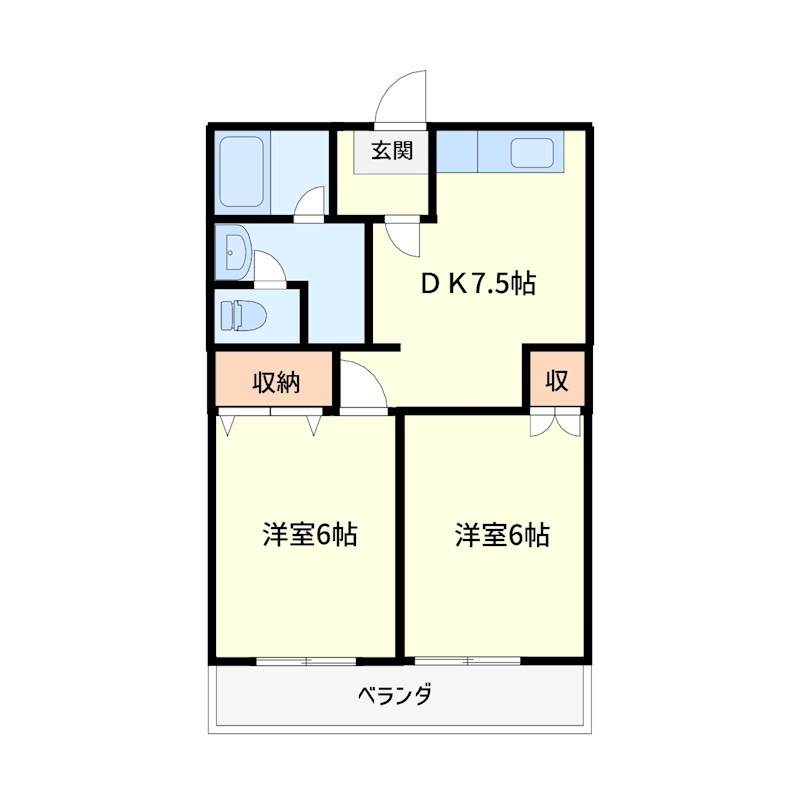 ニューライフときわ 間取り