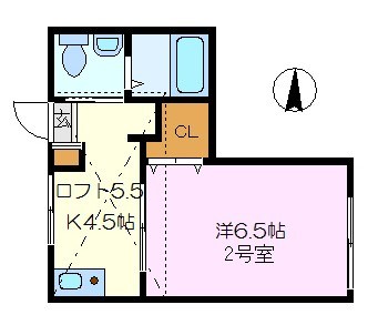 Ｇ・Ａタウン追浜 Ｂ棟 間取り