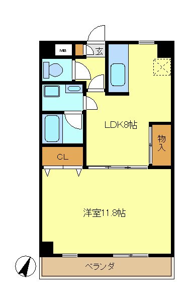Y・Ｋビル 間取り