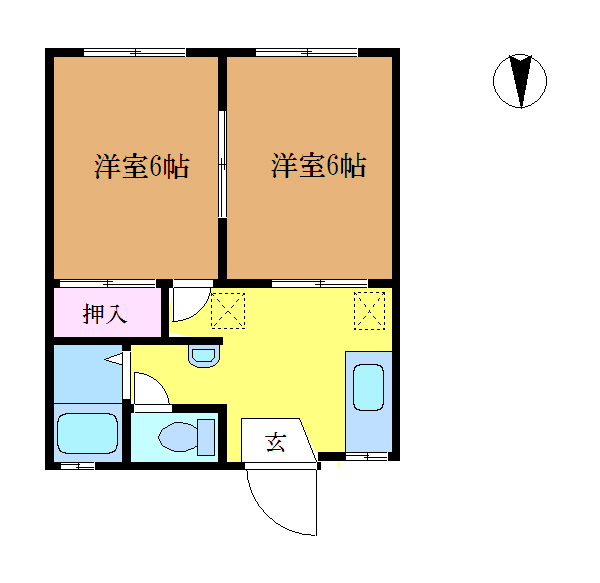 コーポセレージュ 間取り