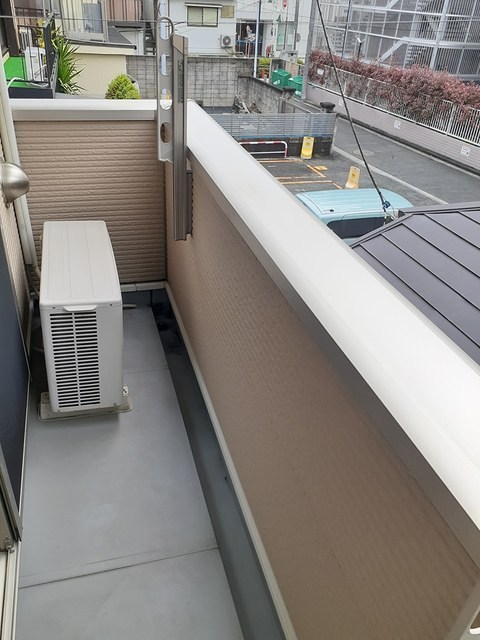 YNハイムⅡ ベランダ