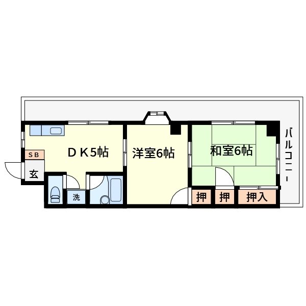 ドリームハイツニトウ 間取り