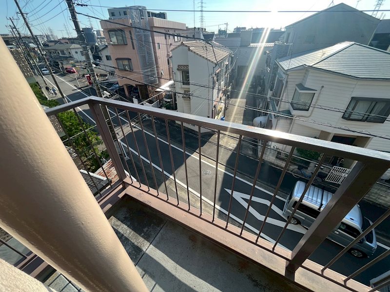 ドリームハイツニトウ ベランダ