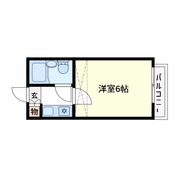 ジャーティンイトウ 間取り