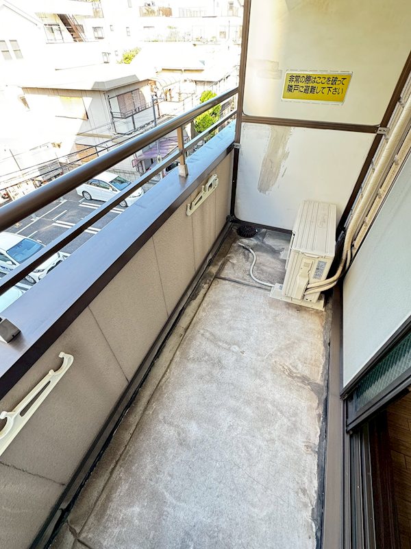 ヴェルドミール  ベランダ