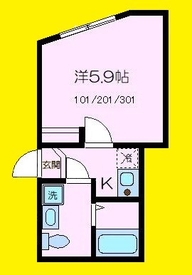グリーンカーサ六浦Ⅱ 間取り