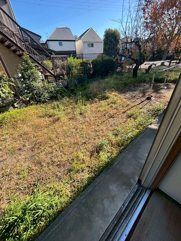 西田ハイツ ベランダ