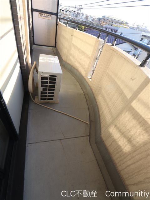 ニューアネックス ベランダ