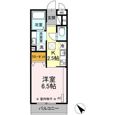 クレインリング丸山台 間取り