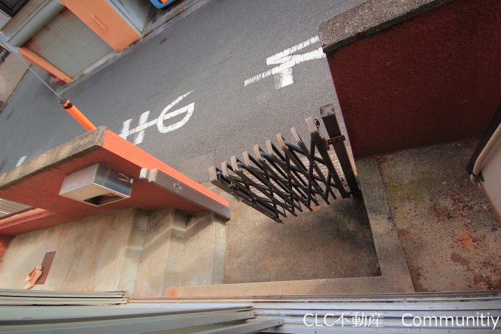 コーポヤマキ ベランダ